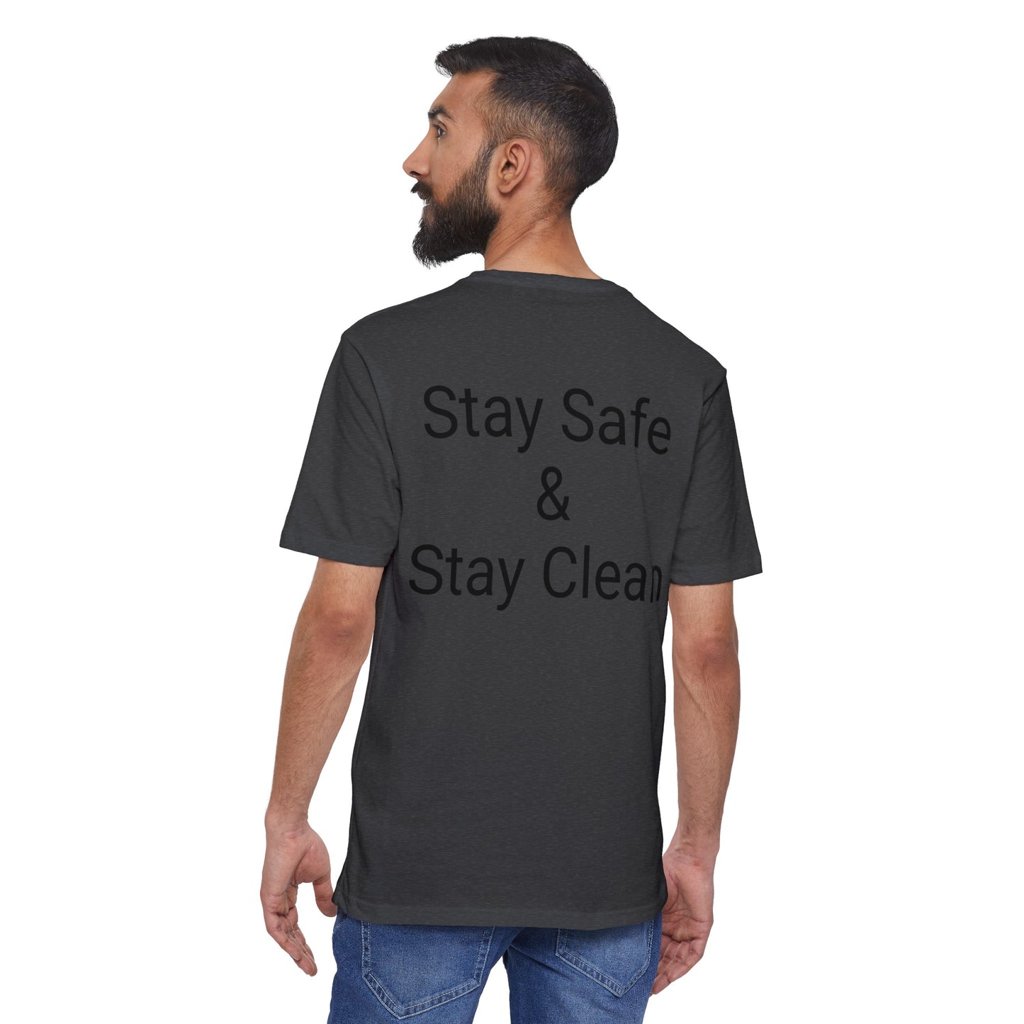 Podcast Recovery - Stay Safe & Stay Clean - Unisex District® Re-Tee®