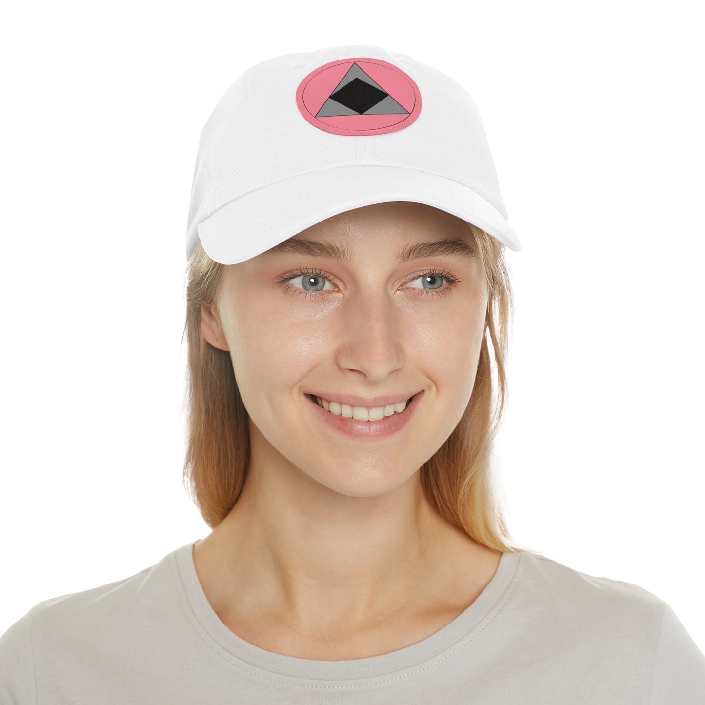 Podcast Recovery Dad Hat with Leather Patch (Round)