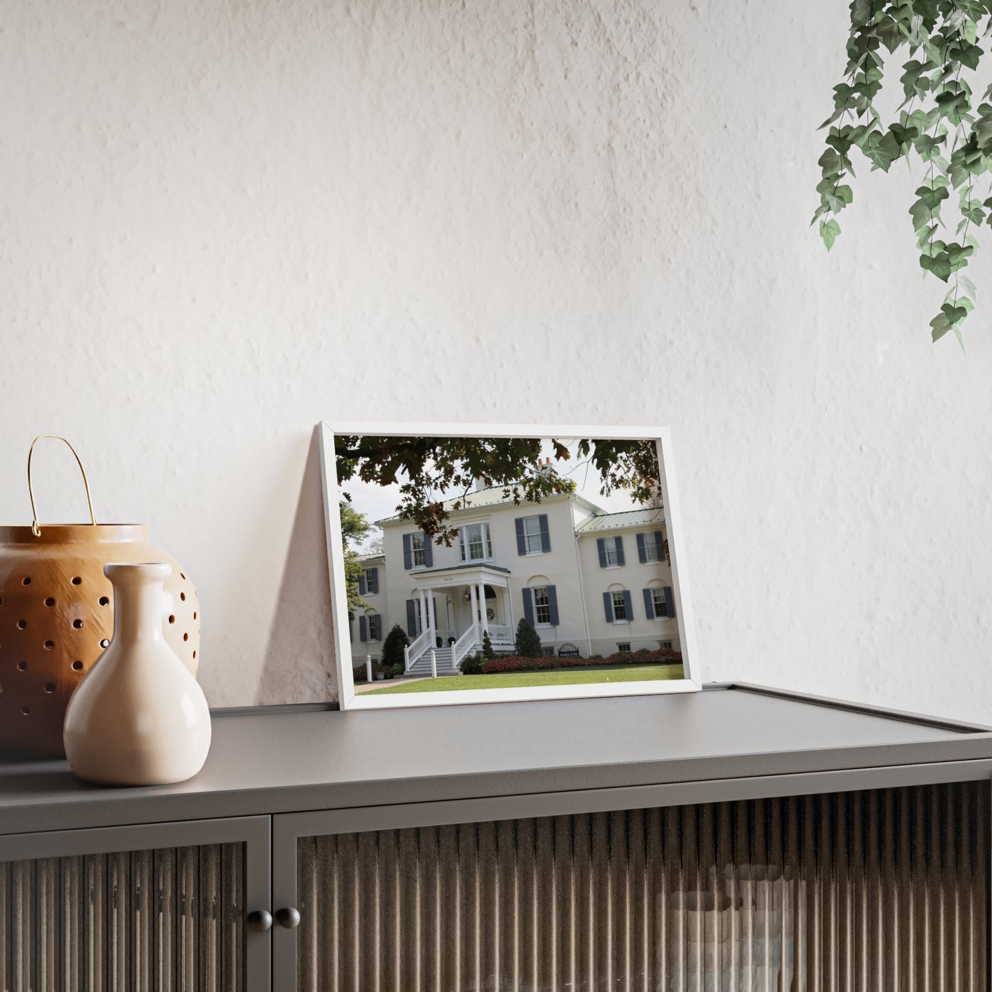Oakland Mansion - Posters with Wooden Frame