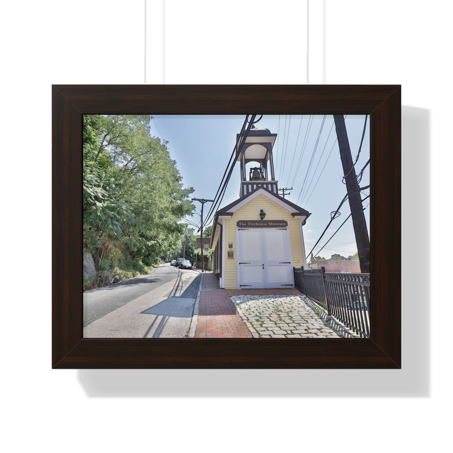 Old Ellicott City - Firehouse - Framed Horizontal Poster