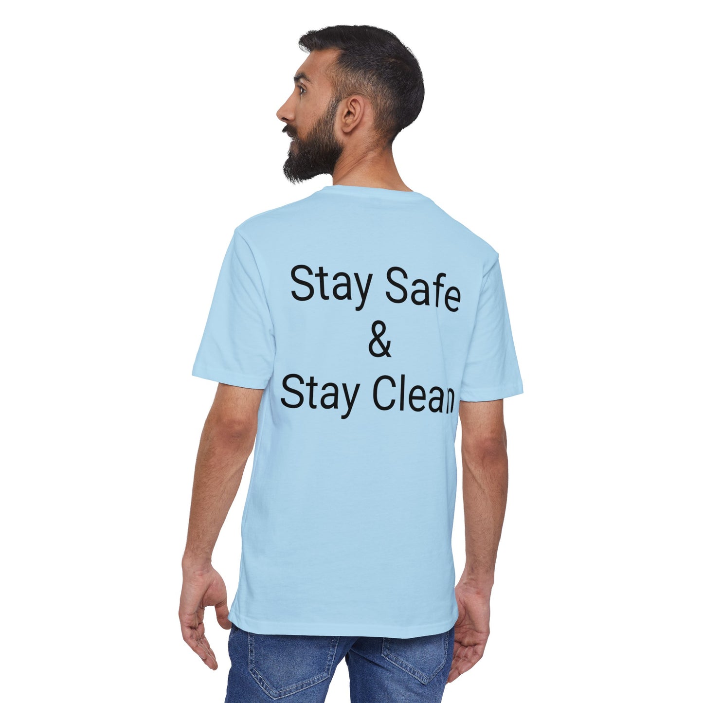 Podcast Recovery - Stay Safe & Stay Clean - Unisex District® Re-Tee®