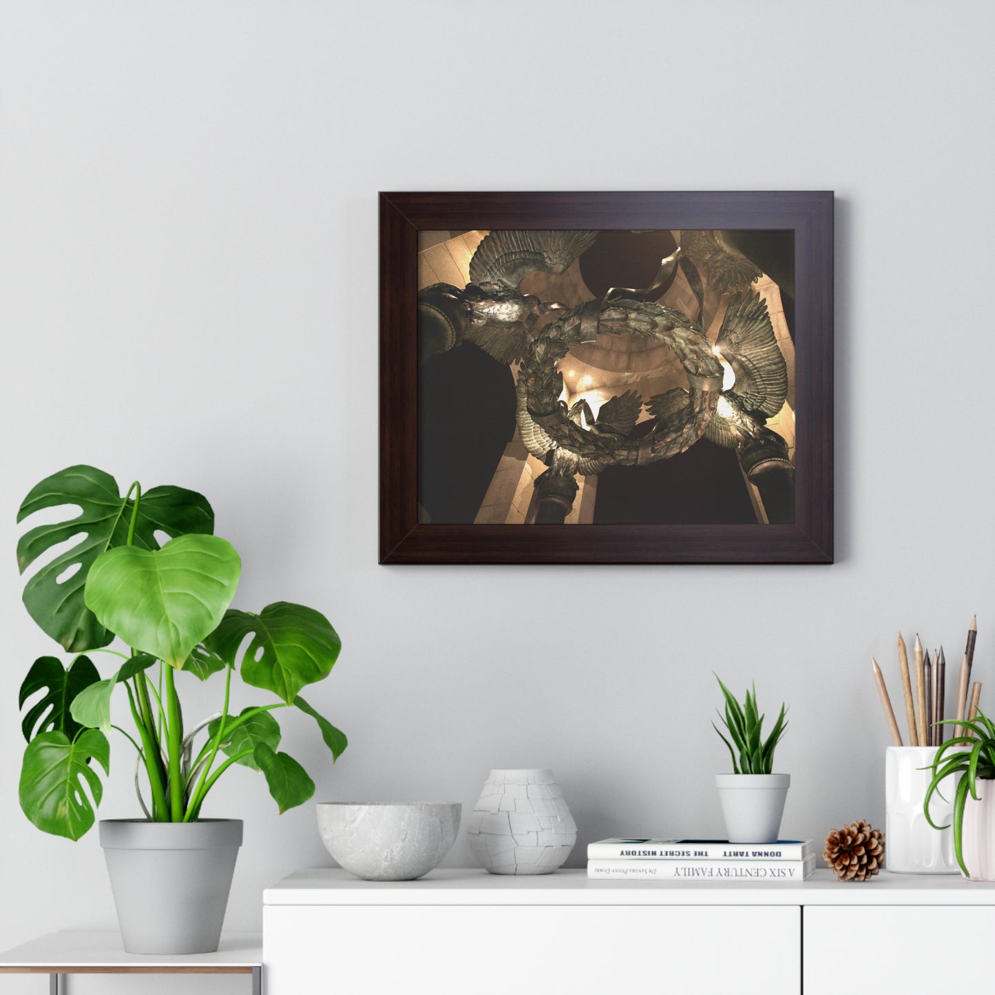 Four Eagles - Framed Horizontal Poster