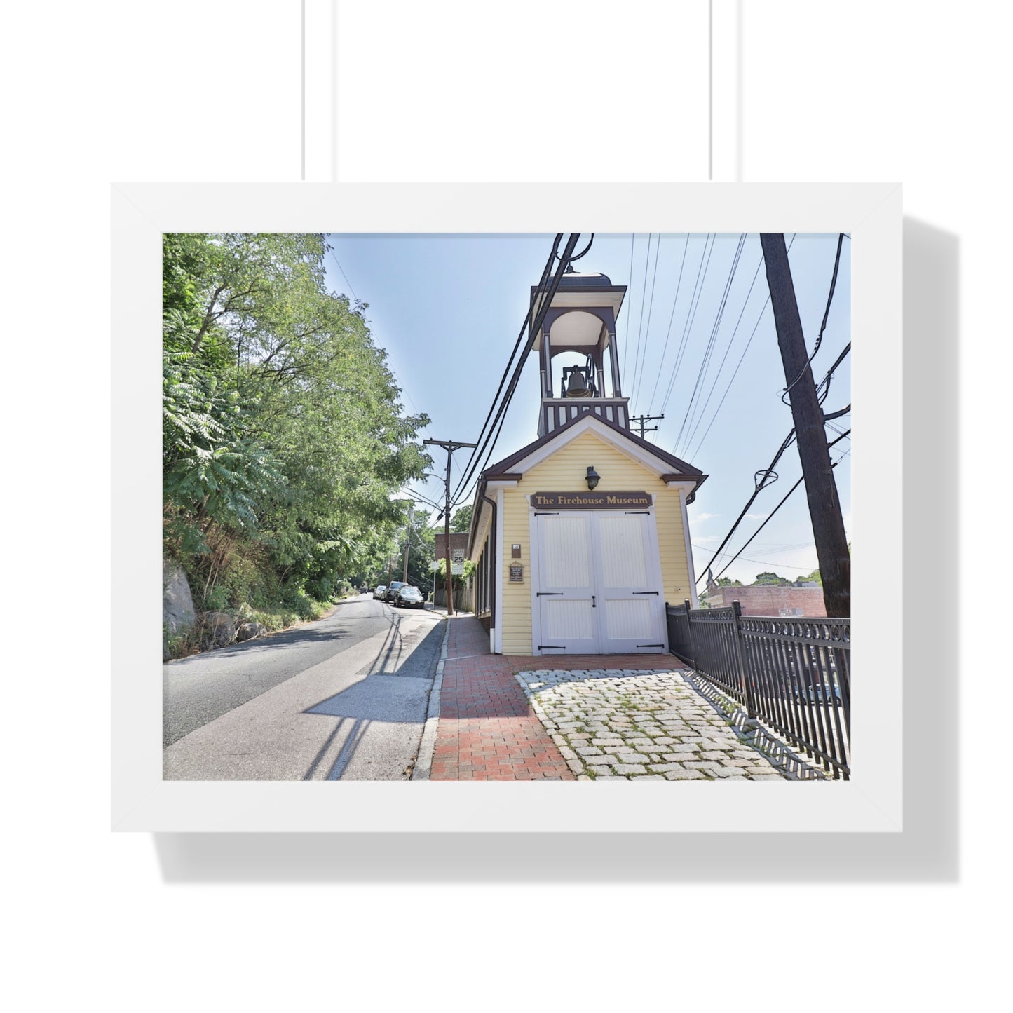 Old Ellicott City - Firehouse - Framed Horizontal Poster