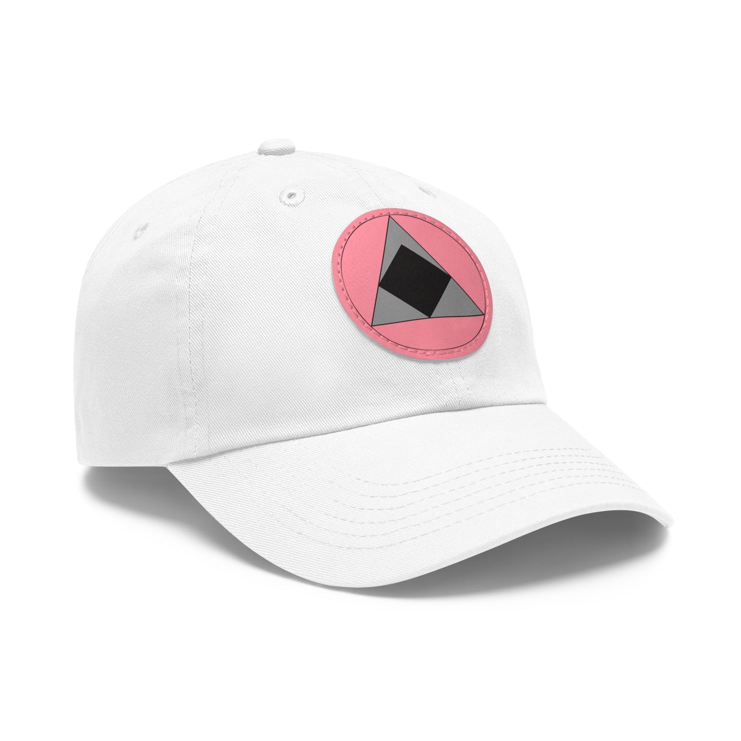 Podcast Recovery Dad Hat with Leather Patch (Round)