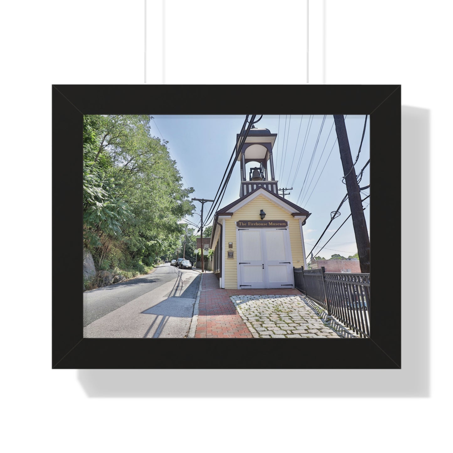 Old Ellicott City - Firehouse - Framed Horizontal Poster