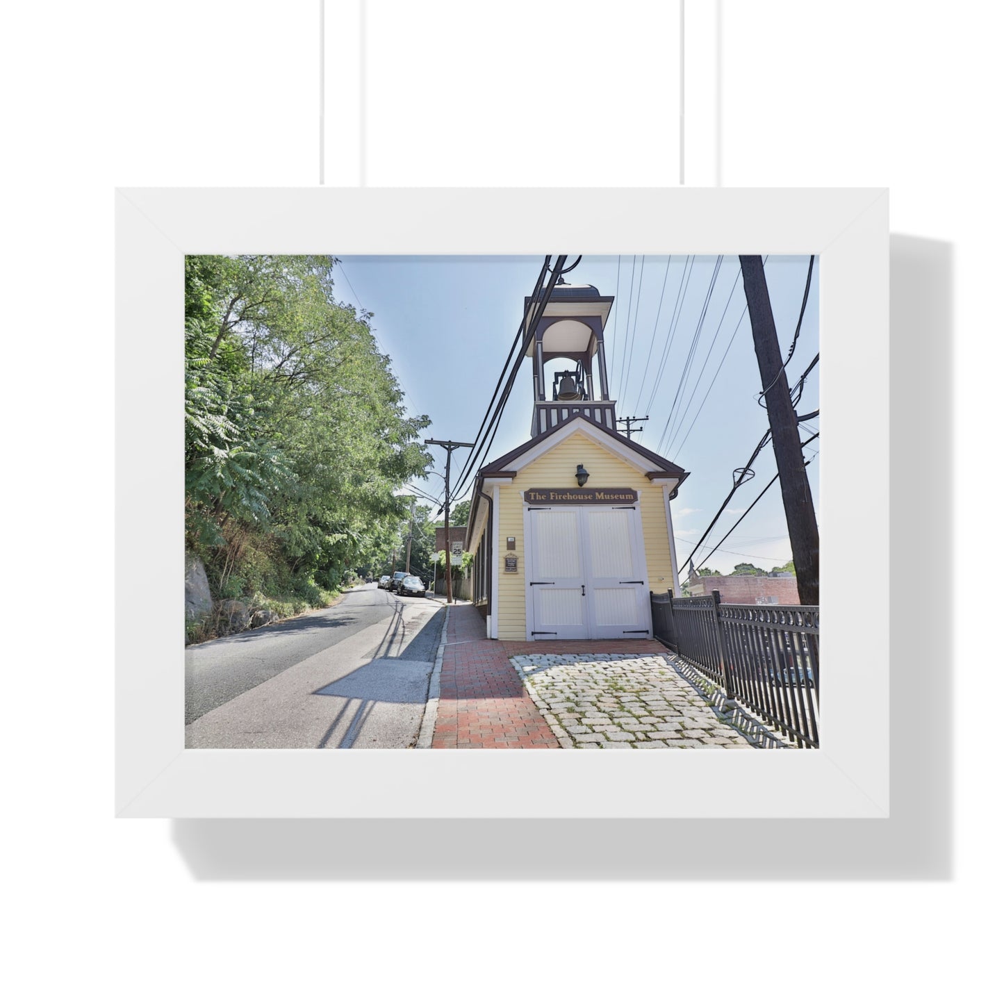 Old Ellicott City - Firehouse - Framed Horizontal Poster