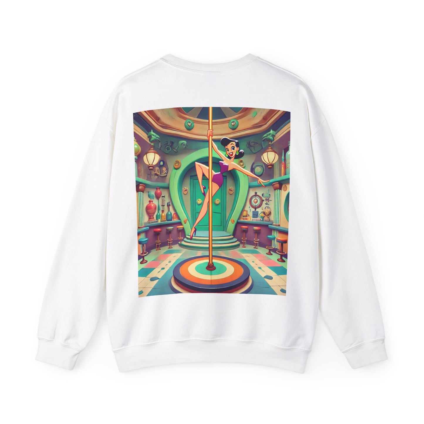 Podcast Recovery - This Cool Stripper Chick - Unisex Heavy Blend™ Crewneck Sweatshirt