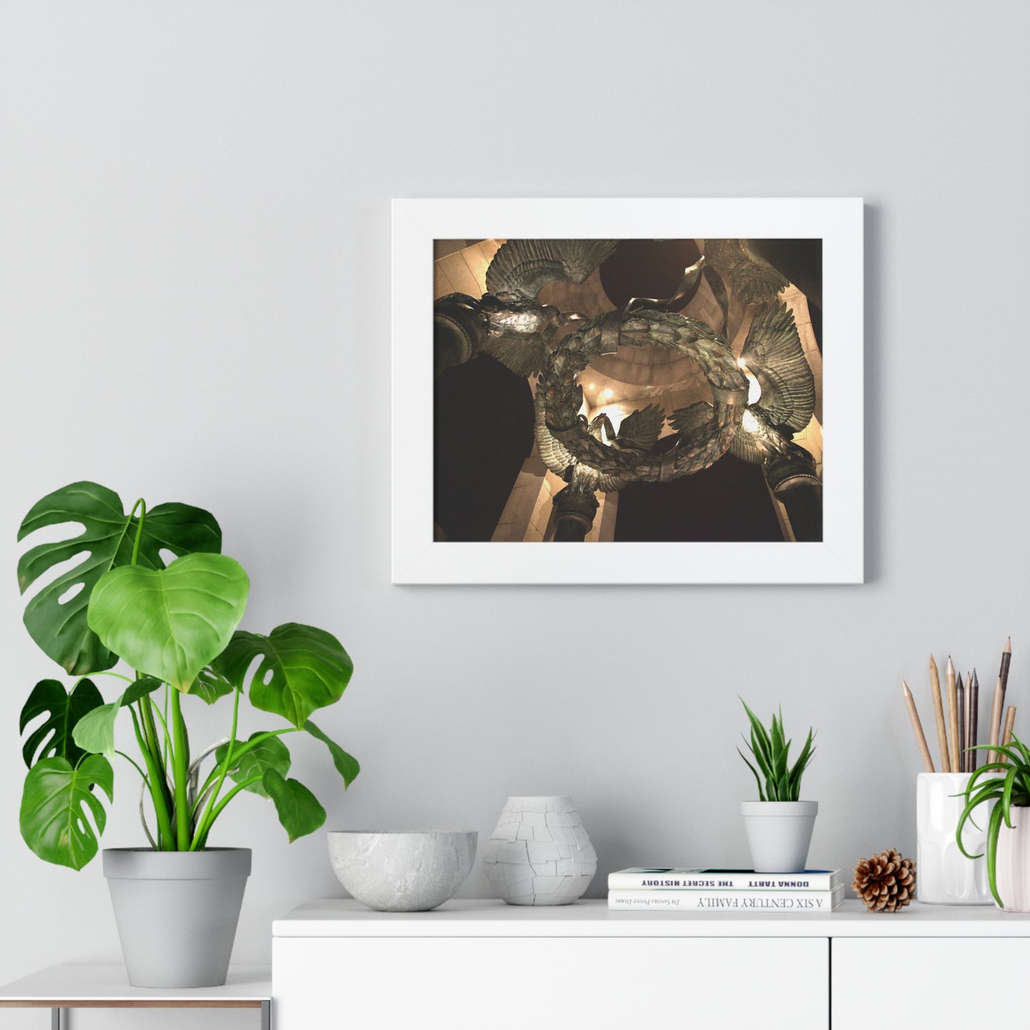 Four Eagles - Framed Horizontal Poster