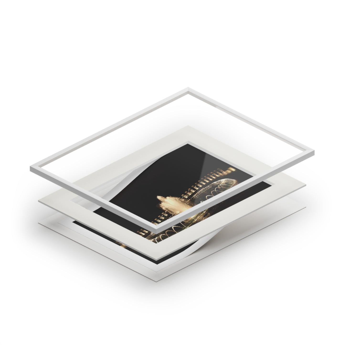 Monument - Fine Art Prints (Passepartout Paper Frame)
