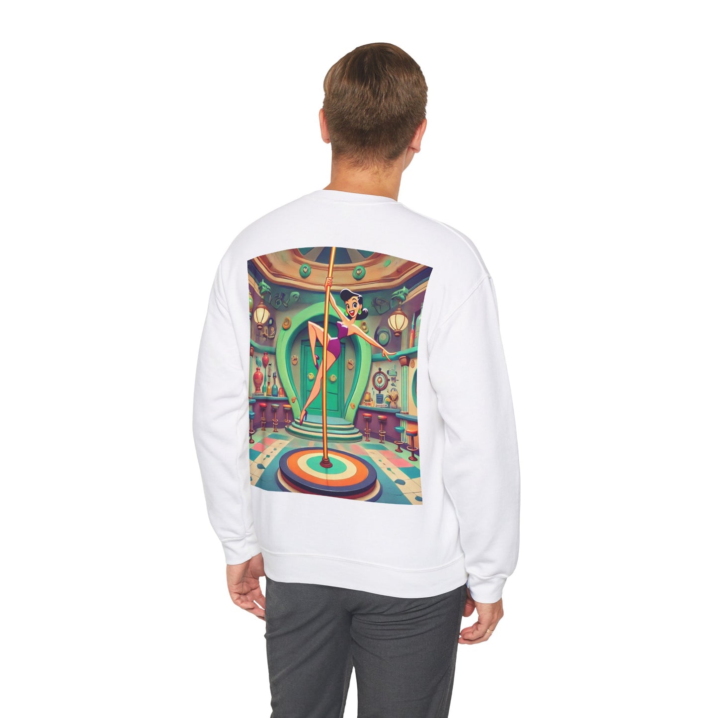 Podcast Recovery - This Cool Stripper Chick - Unisex Heavy Blend™ Crewneck Sweatshirt