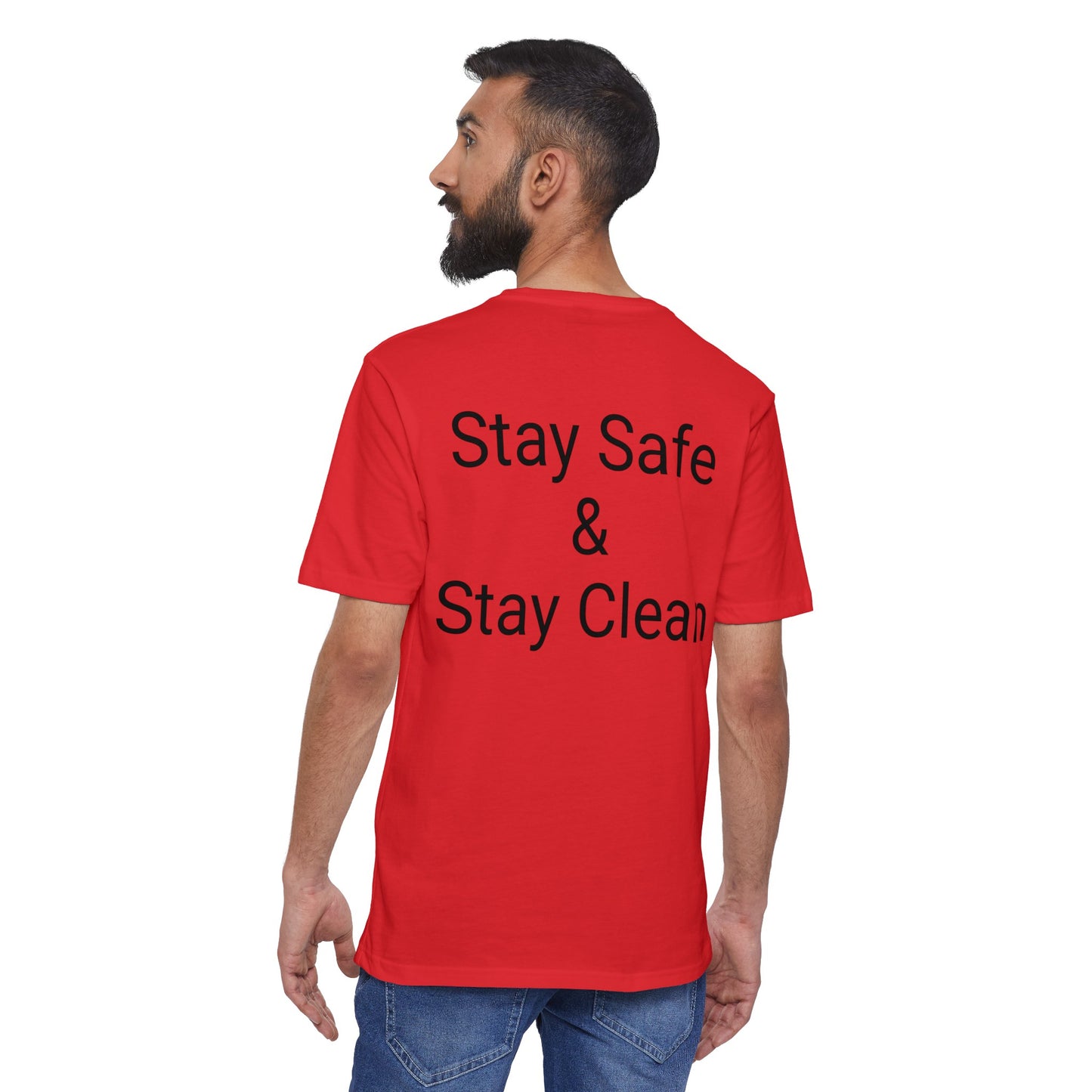 Podcast Recovery - Stay Safe & Stay Clean - Unisex District® Re-Tee®