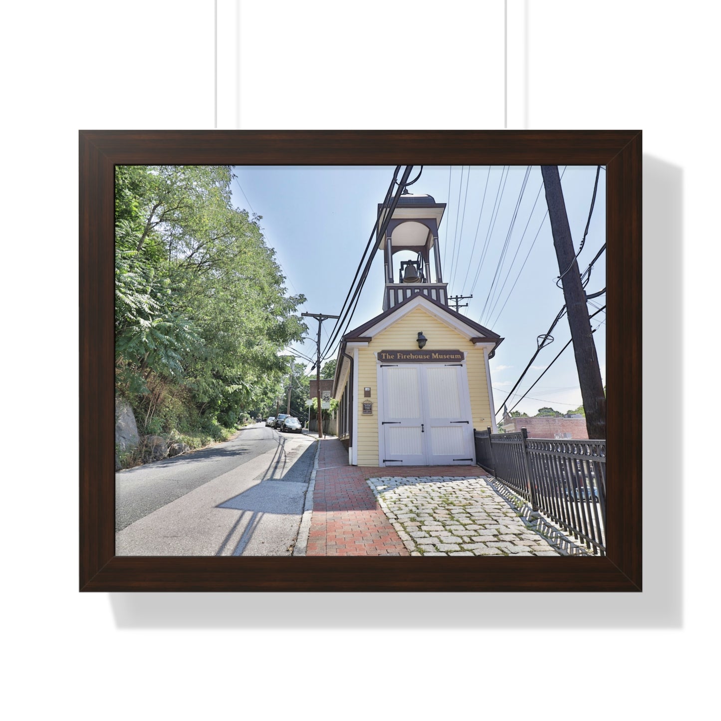 Old Ellicott City - Firehouse - Framed Horizontal Poster
