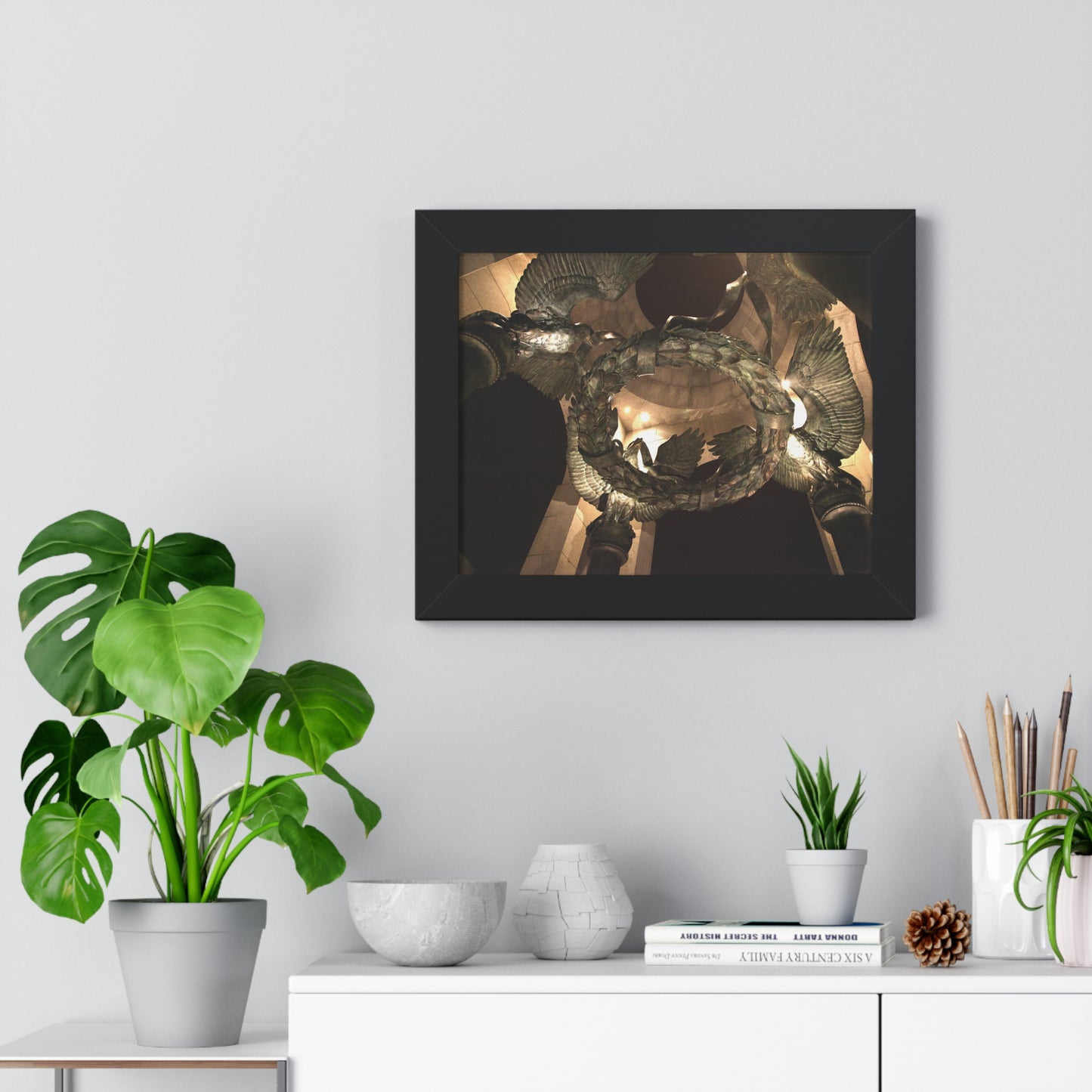 Four Eagles - Framed Horizontal Poster
