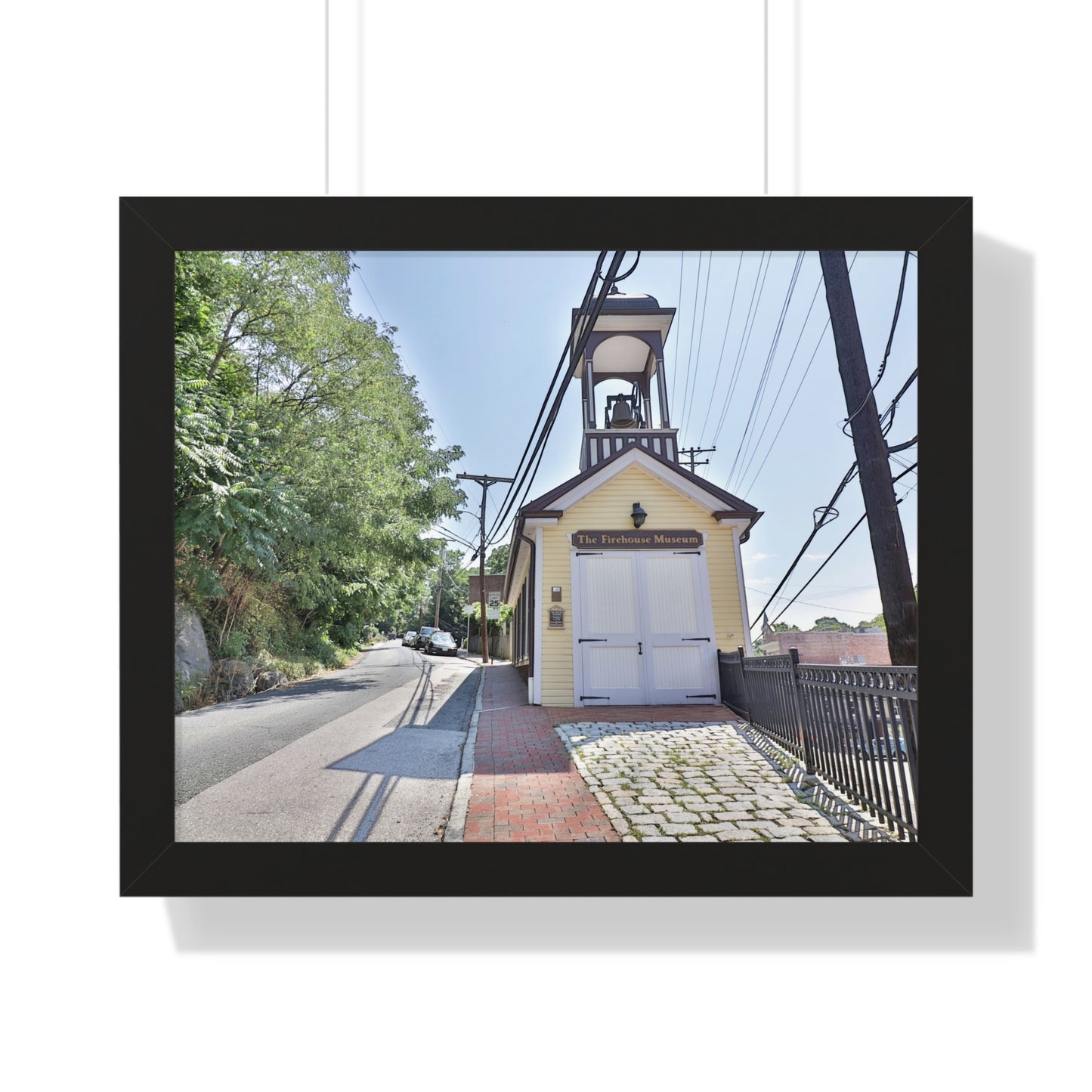 Old Ellicott City - Firehouse - Framed Horizontal Poster
