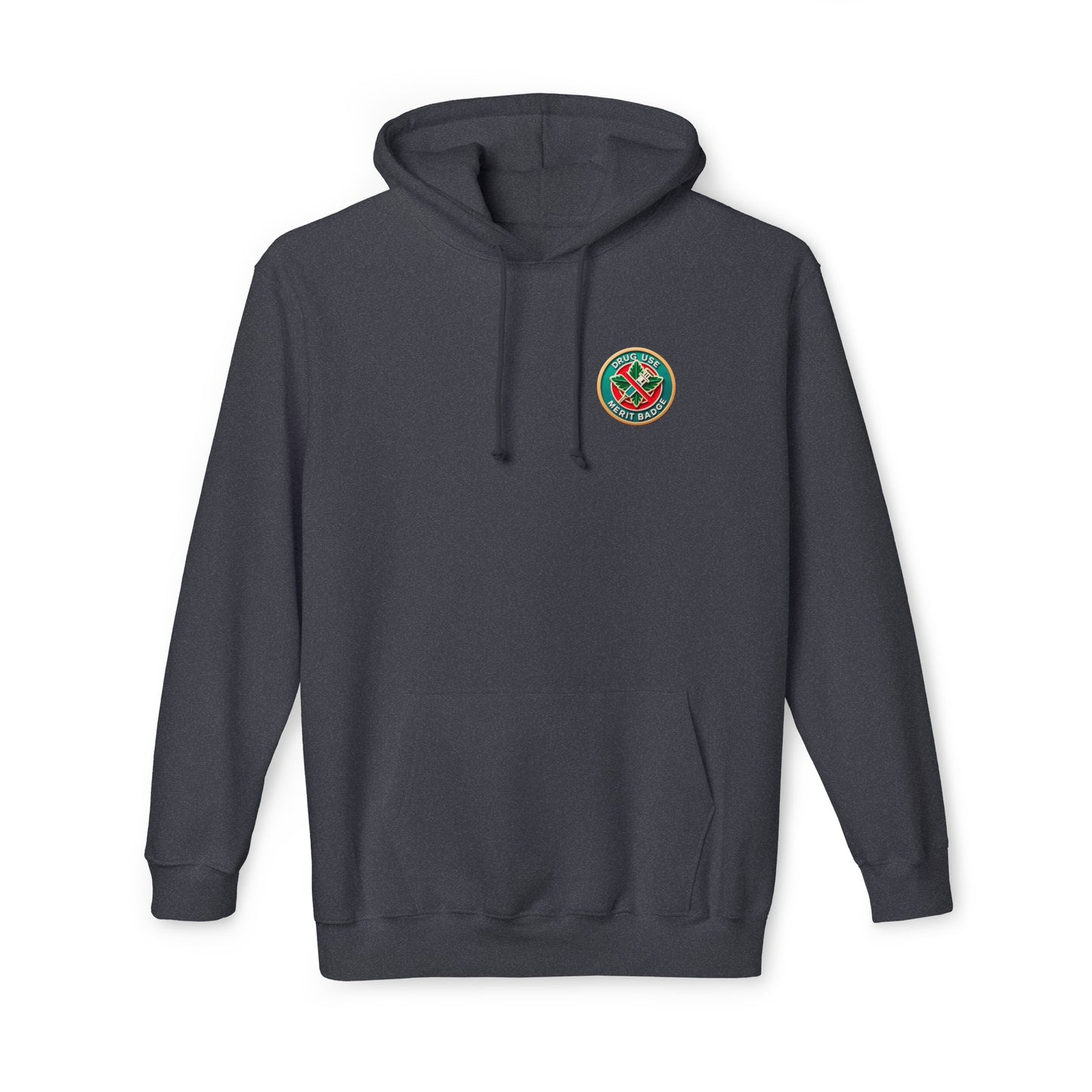 Podcast Recovery - Drug Use Merit Badge - Unisex Hooded Sweatshirt, Made in US