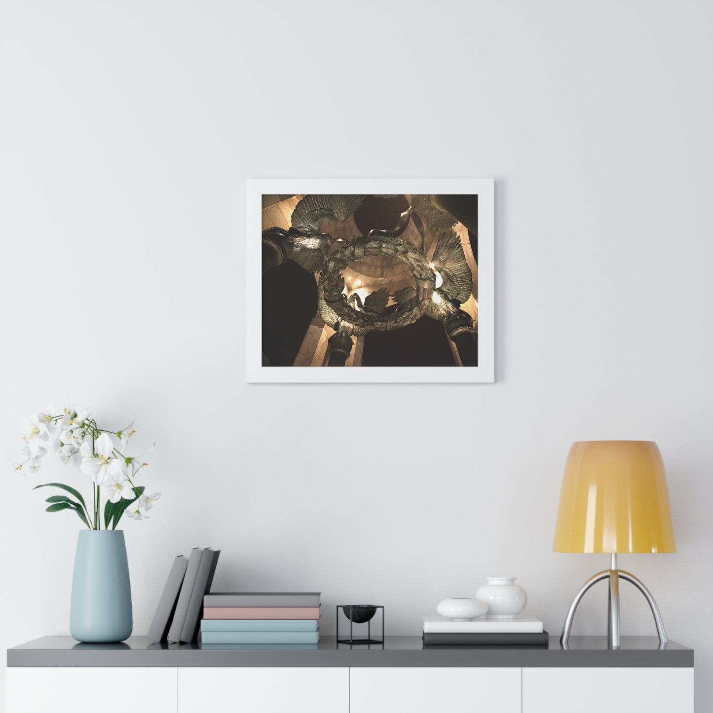 Four Eagles - Framed Horizontal Poster