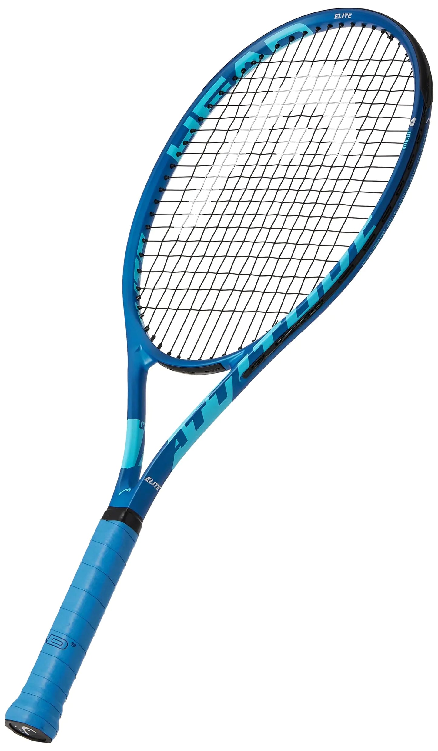 HEAD Metallix Attitude Elite Blue Tennis Racket - Pre-Strung Adult Tennis Racquet Lightweight - Midplus Headsize for Blend of Power and Control