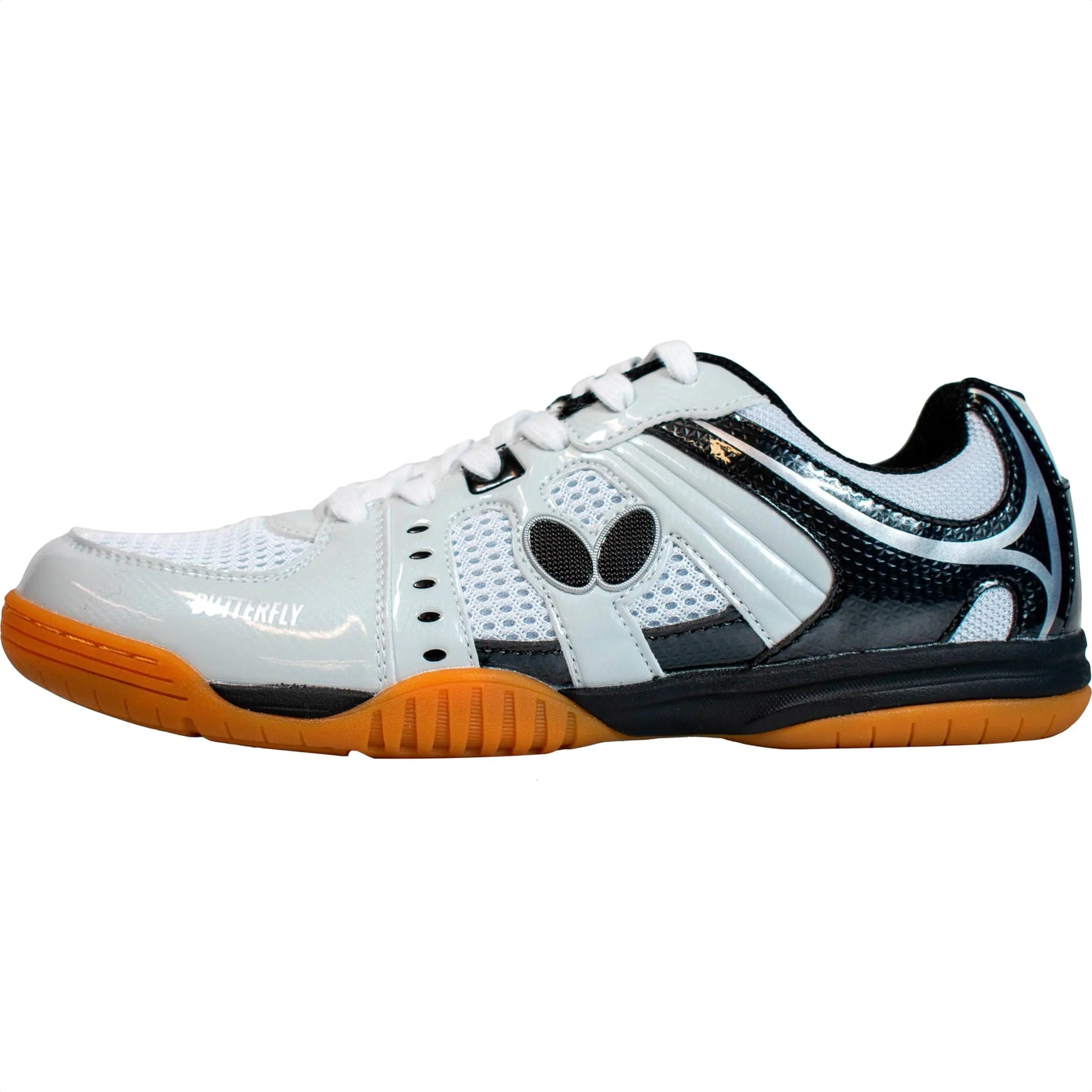Butterfly Mens Table Tennis Shoe Sneaker Black 7.5