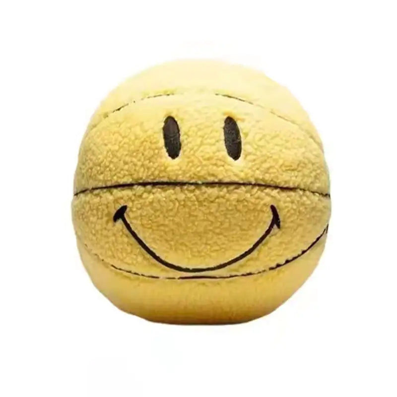 Peluche de baloncesto con sonrisa Cojín