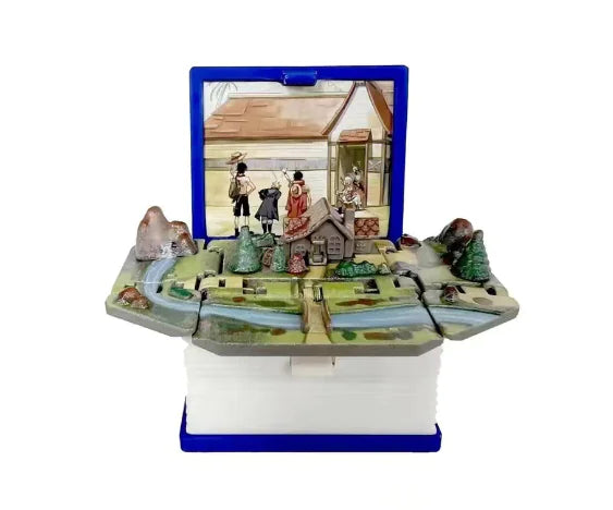 Pop-Up Book Keychain