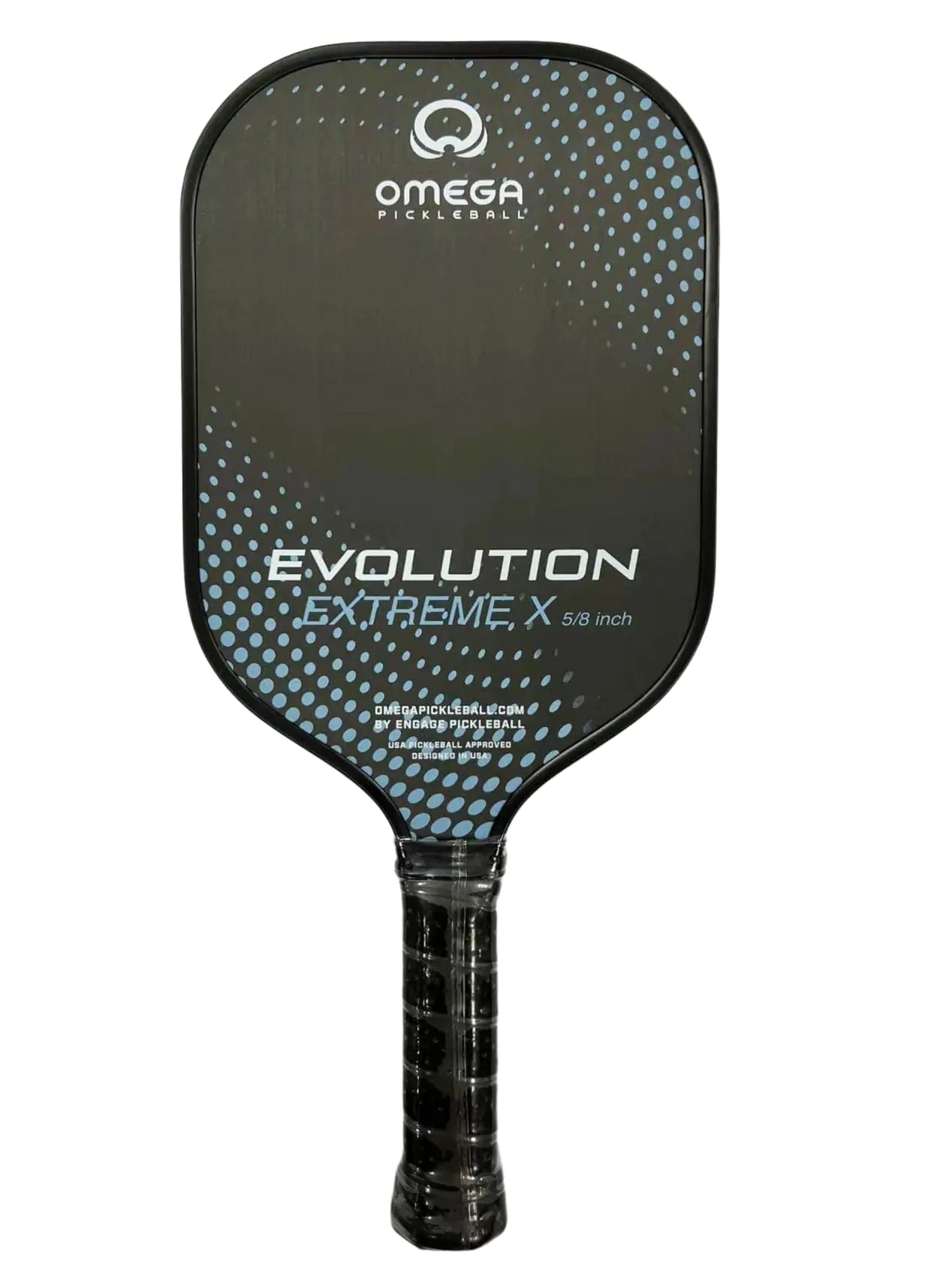 Engage Pickleball Omega Evolution Extreme X Pickleball Paddle - Pickleball Paddles with Thick Polymer Core - USAPA Approved Pickleball Paddles Pickleball Rackets for Adults - 5/8” Elongated