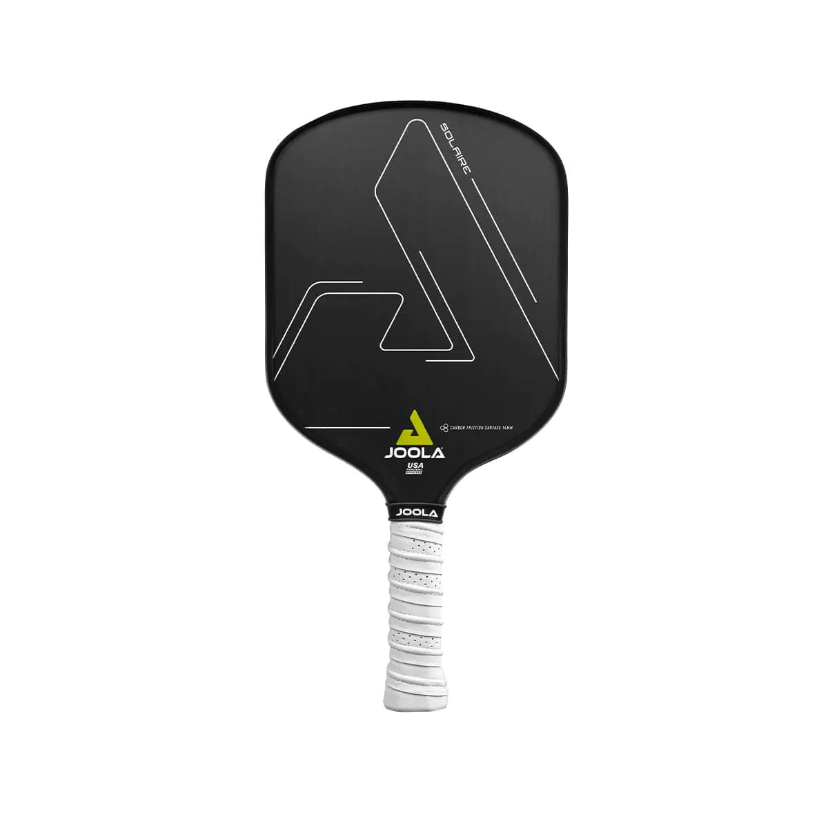 JOOLA Solaire Professional Pickleball Paddle with Carbon Friction Surface - Ideal Combination of Spin Power & Control - Pickleball Racket with Reactive Polypropylene Honeycomb Core 14mm