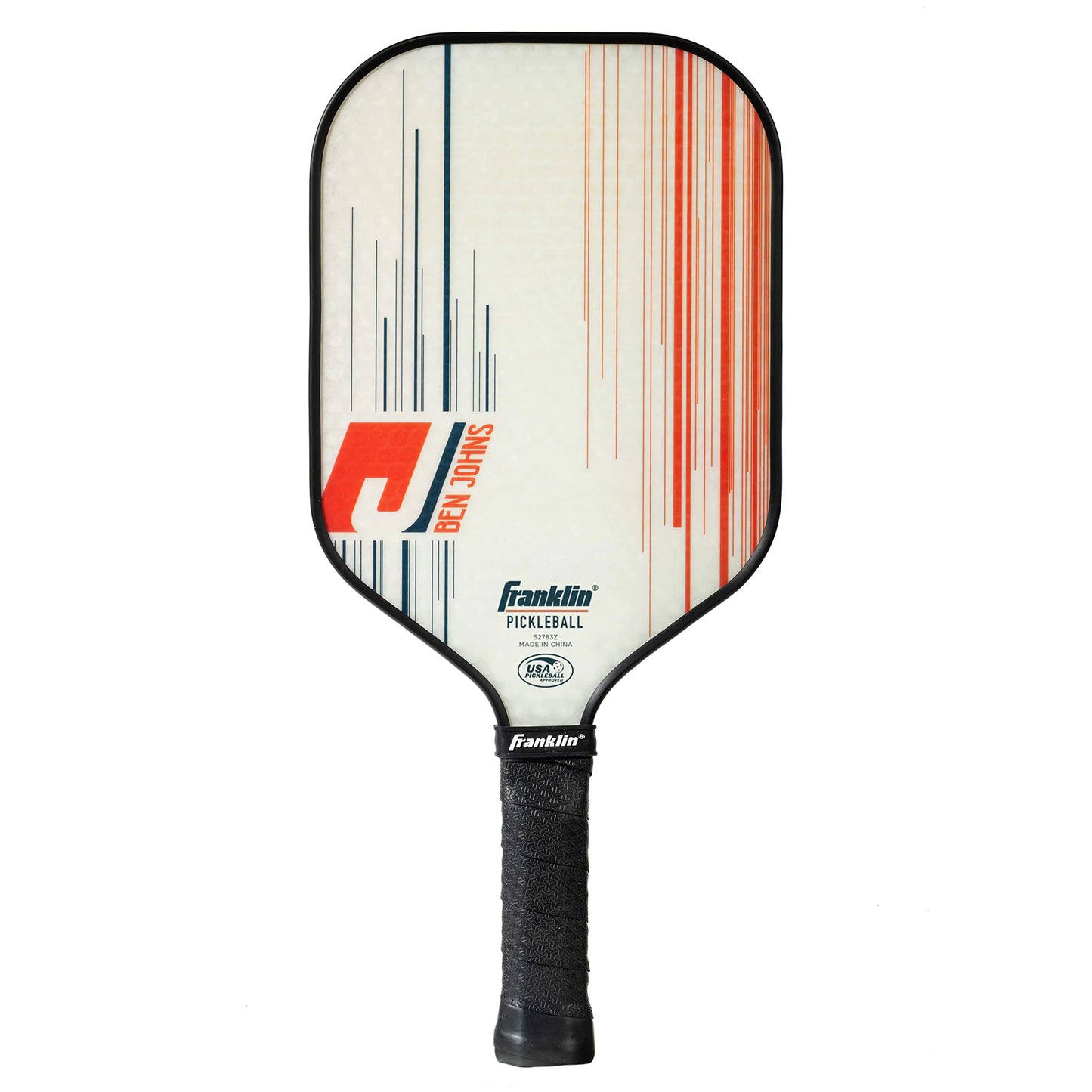 Franklin Sports Pro Tournament Pickleball Paddle with MaxGrit Technology - Signature Series - White