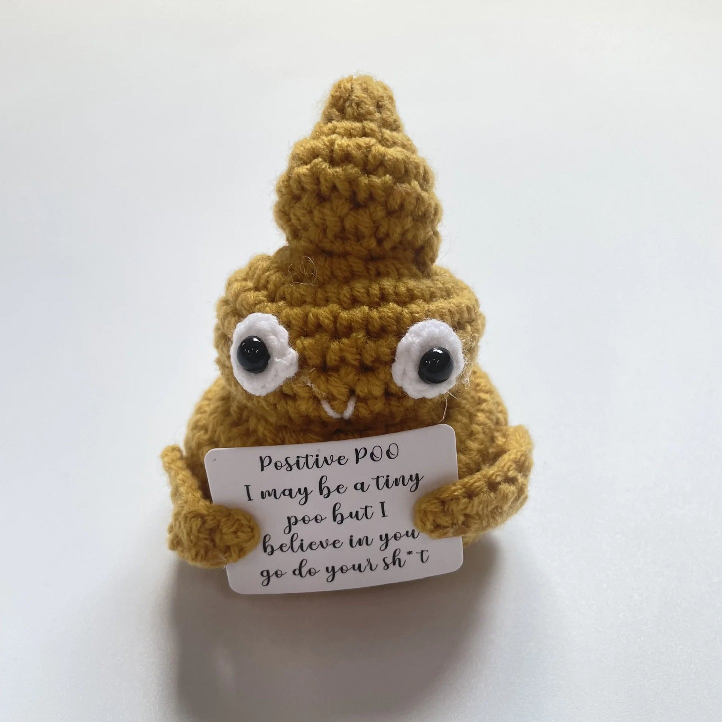 Handmade Wool Crocheted Funny Expression Bag Pendant