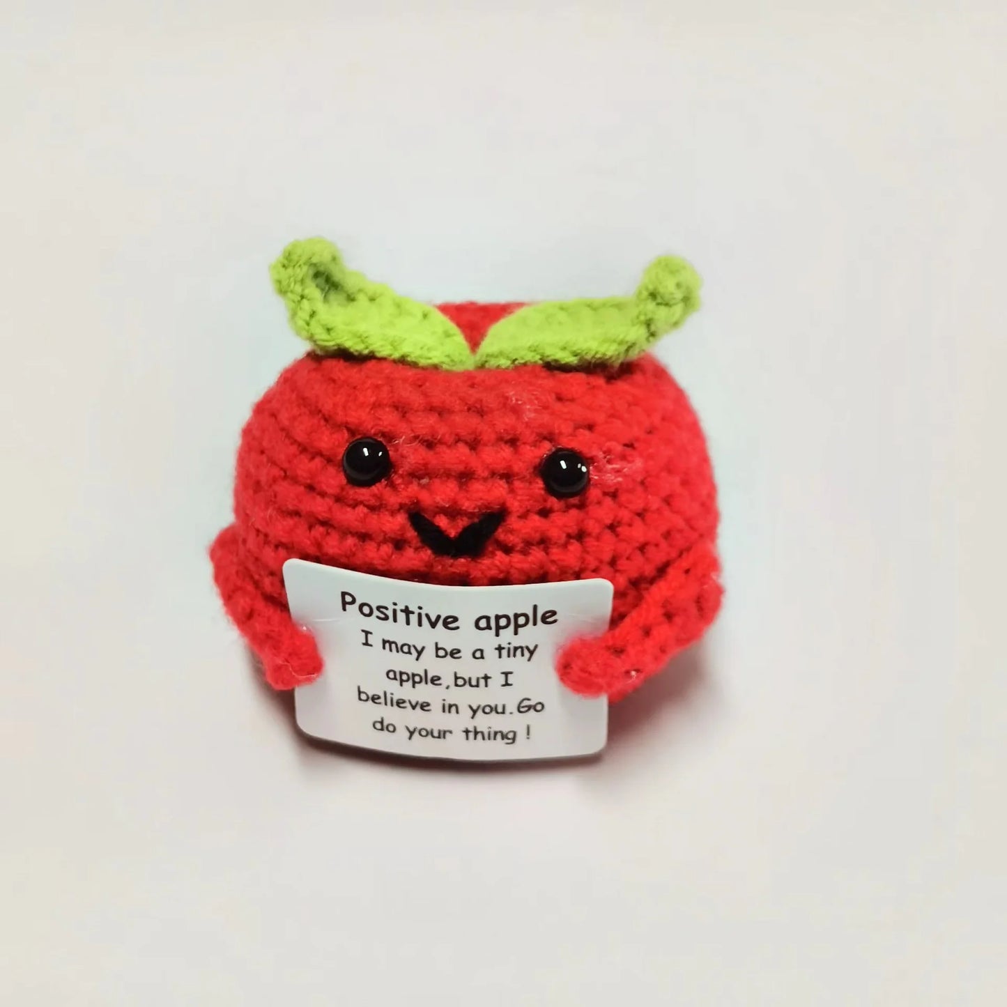 Handmade Wool Crocheted Funny Expression Bag Pendant