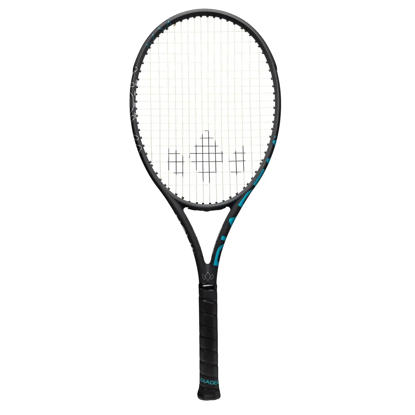 Diadem Nova V3 Series Tennis Racket - Power Control & Comfort | Kraibon Technology | HMT Carbon | Impact Shield (Nova V3 Lite Grip Size: 4 3/8 (L3))