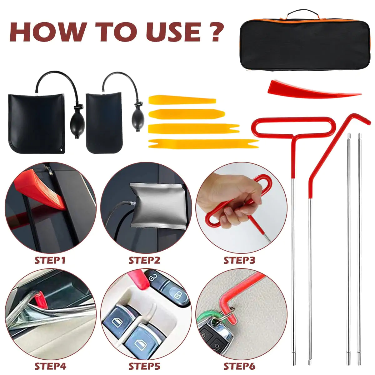 Kit de herramientas para coche