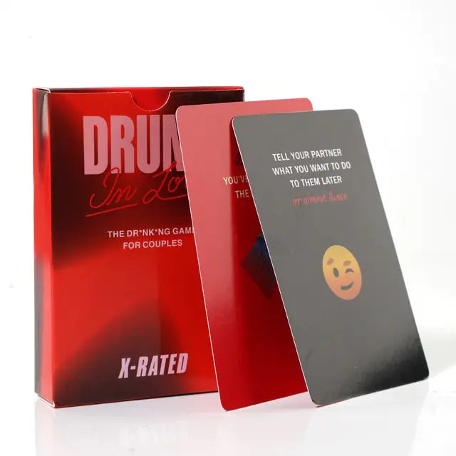 Juego de cartas para beber en parejas de Drunk Desires