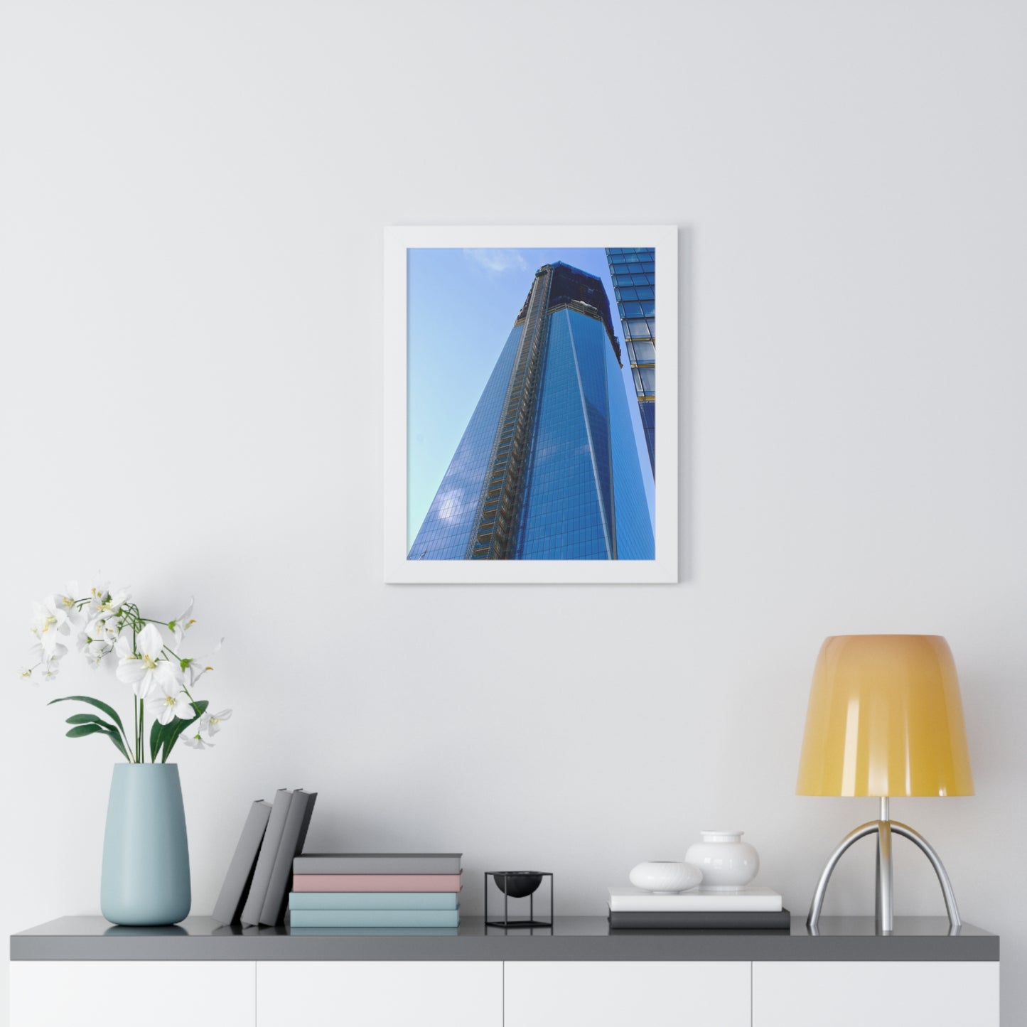 Tower - Framed Vertical Poster