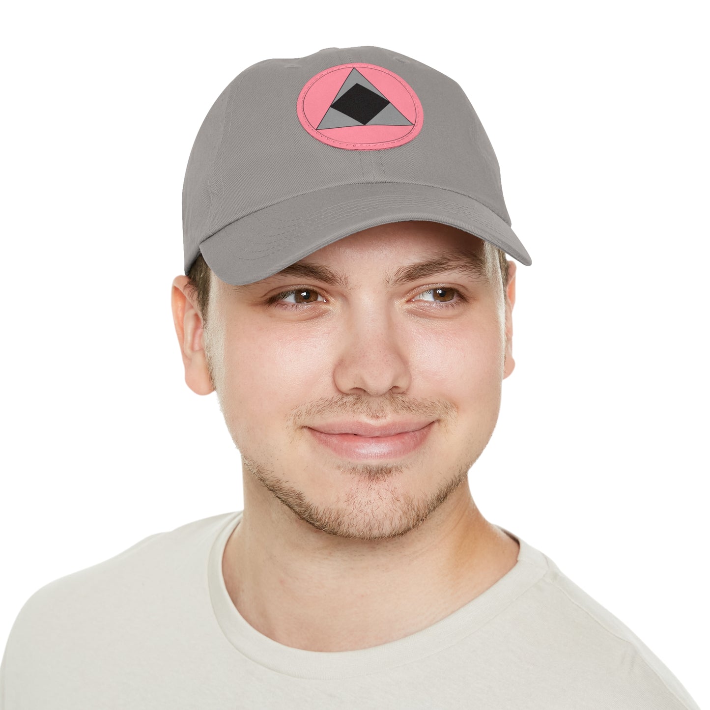 Podcast Recovery Dad Hat with Leather Patch (Round)