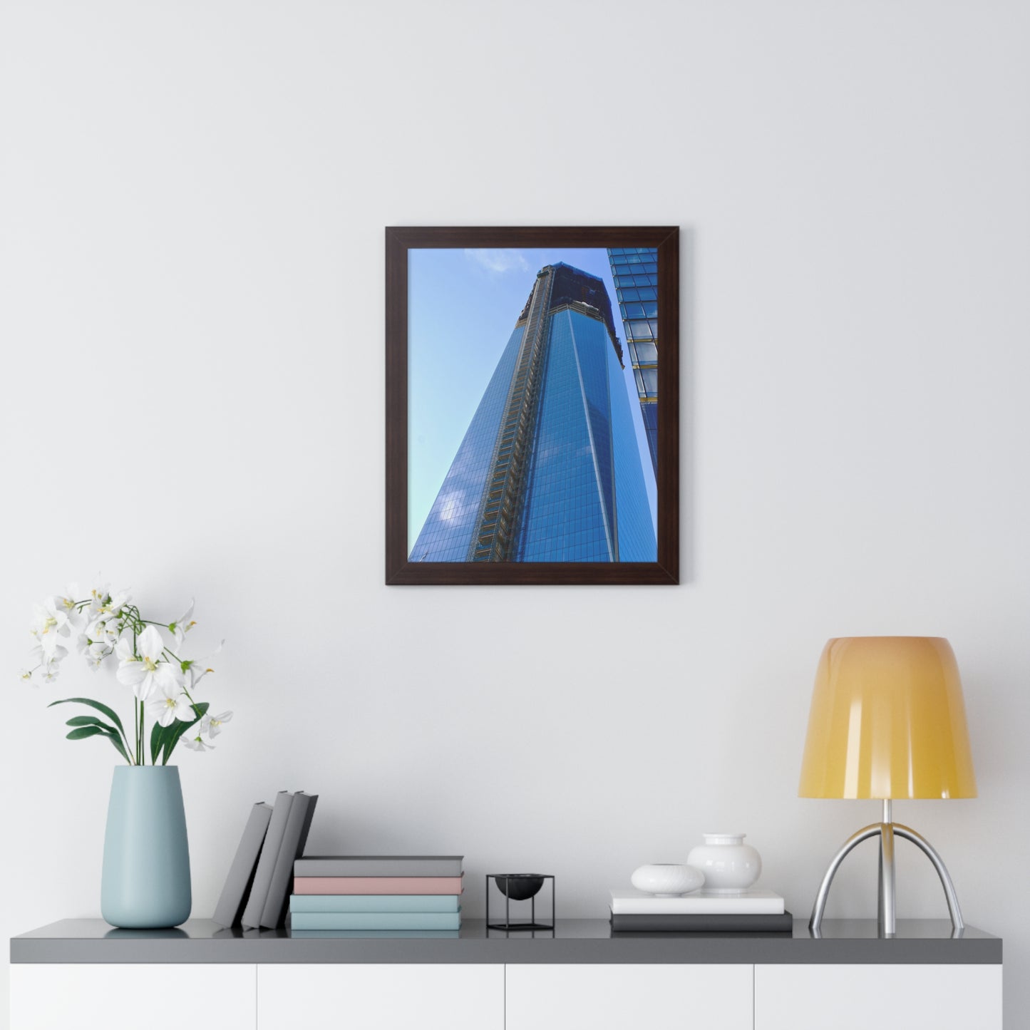 Tower - Framed Vertical Poster