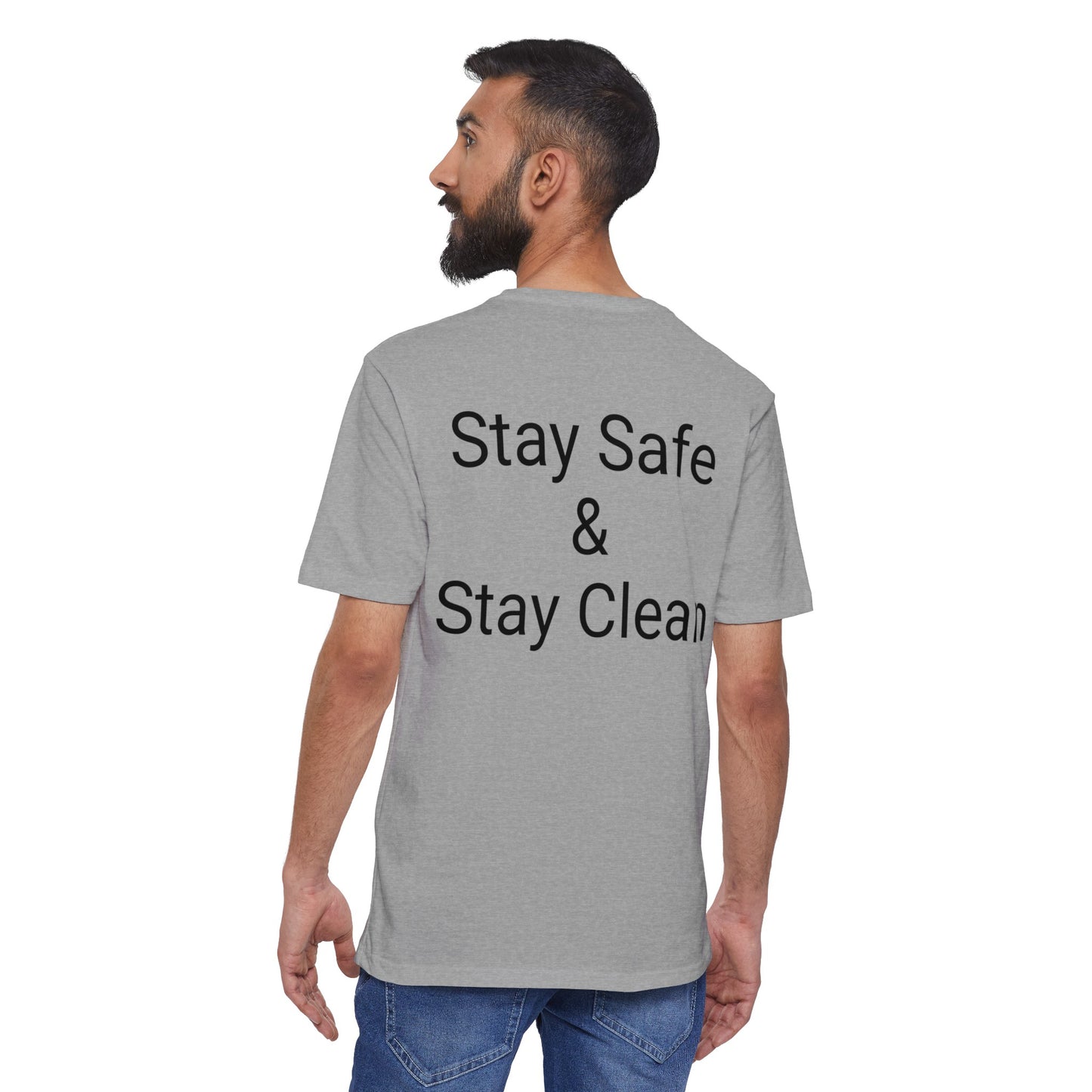 Podcast Recovery - Stay Safe & Stay Clean - Unisex District® Re-Tee®