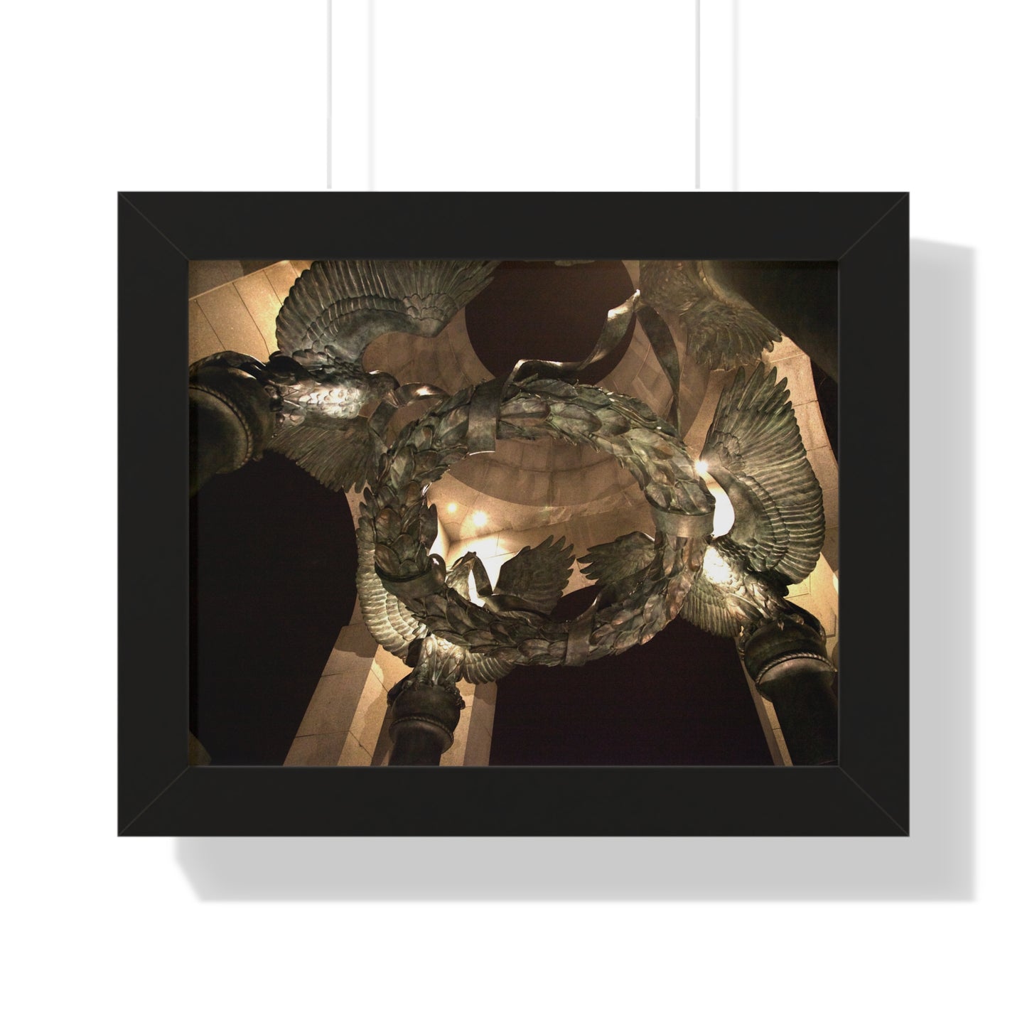 Four Eagles - Framed Horizontal Poster