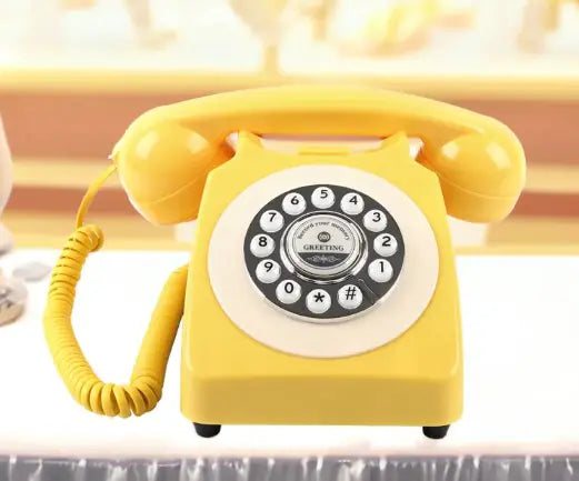 Household Vintage Card Recording Telephone