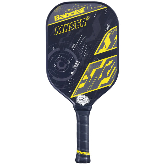 Babolat MNSTR+ Pickleball Paddle (Black/Yellow)