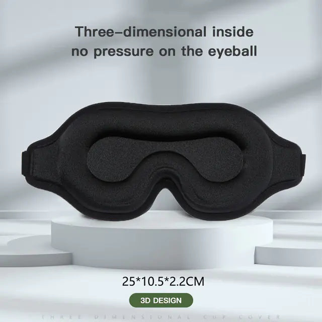 Parche para el ojo con máscara para dormir 3D