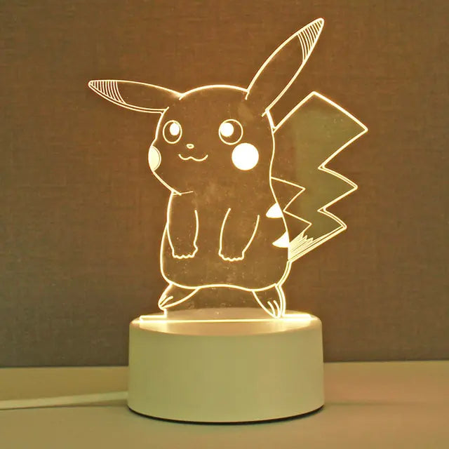 Juguetes modelo de luz nocturna LED 3D