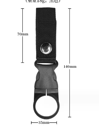 Clip para colgar mochila para cinturón