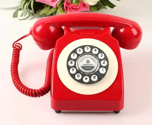 Household Vintage Card Recording Telephone
