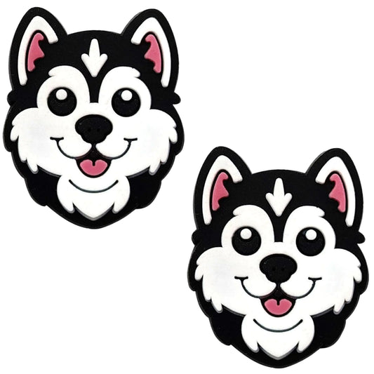 TRESSIS Tennis Racket Dampener Set - 2 Per Pack - Double-Sided Tennis Shock Absorber to Reduce Vibration - Easy-to-Install Cute Dog Dampeners Tennis Accessories