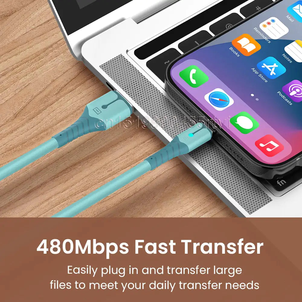 Cable USB de carga rápida
