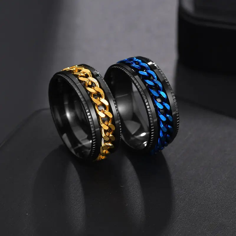 Rotating Fidget Rings – Assembly of Matter