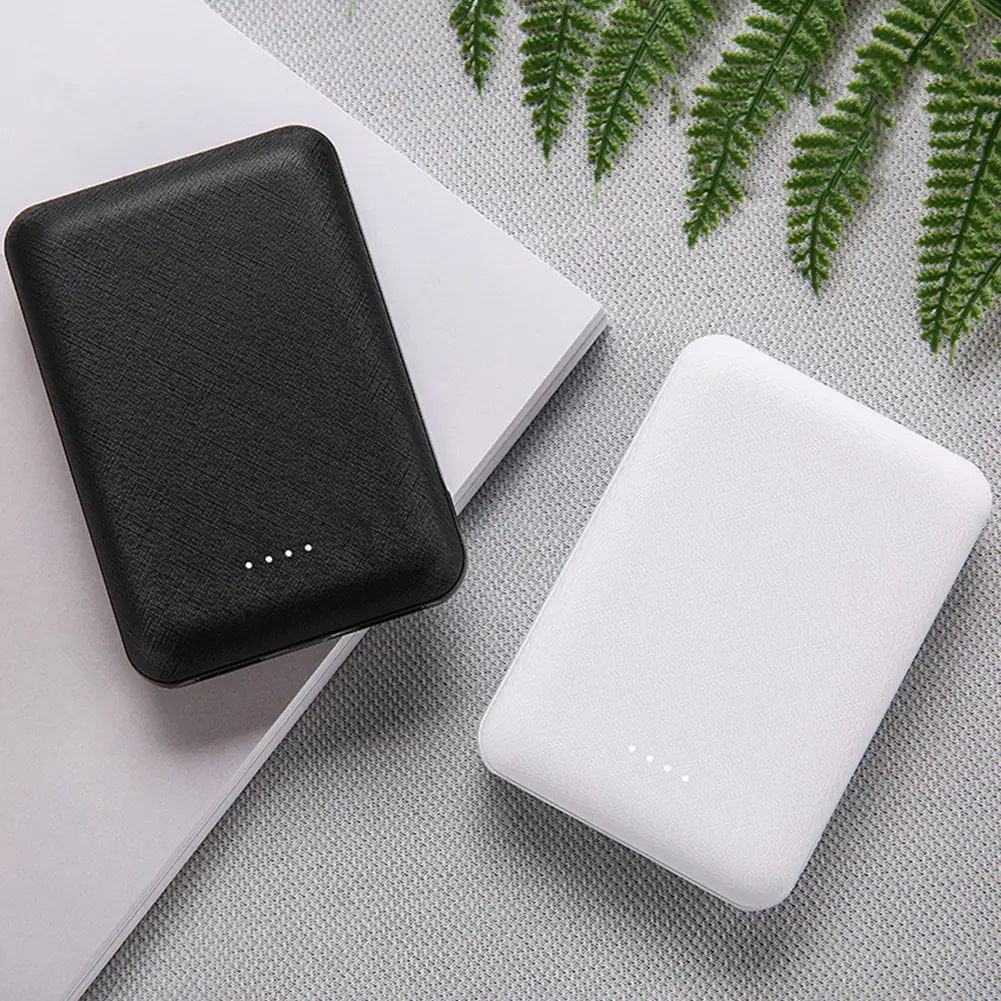 Cargador rápido portátil de 20000 mAh.