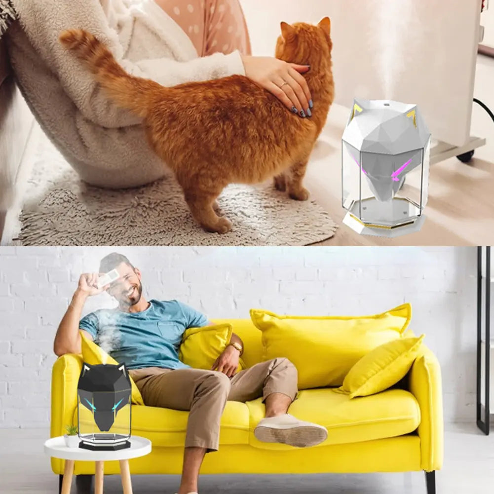 Wolf Head USB Humidifier Diffuser – Assembly of Matter