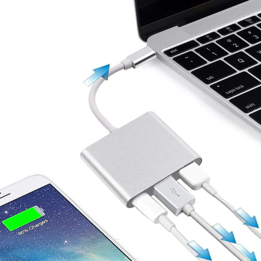 اكتب C إلى منفذ شحن HDMI
